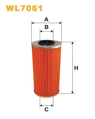 WIX FILTERS wl7061 -  Фильтр масляный двигателя